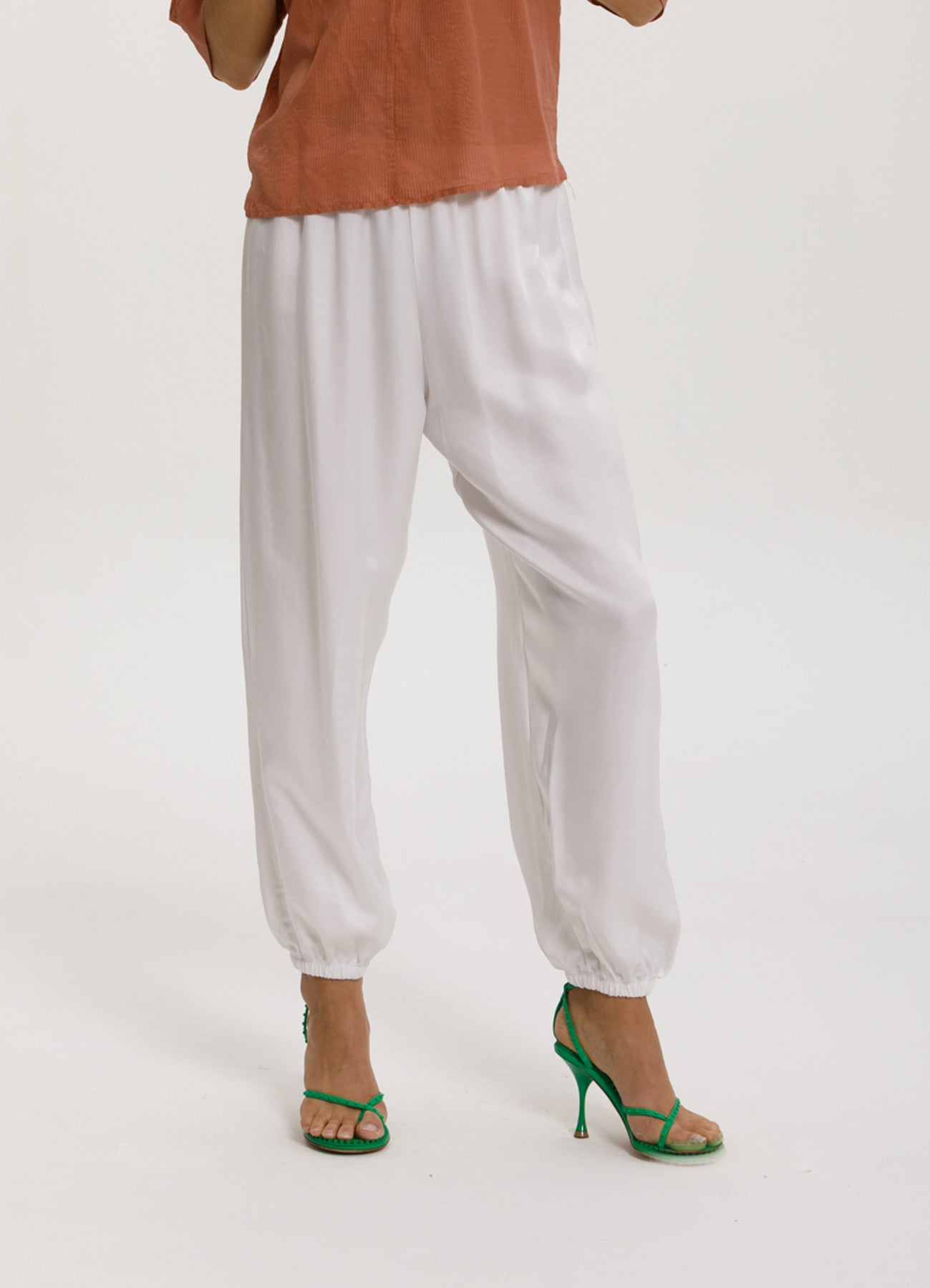 ◆as if calie◆ COLOR BLOCK NYLON TRACK PANTS MINT CA24APT00 COLOR BLOCK NYLON TRACK PANTS MINT - 에즈이프캘리(asifCALIE)